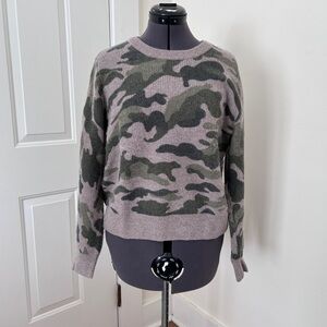 Magaschoni Cashmere Sweater in Camouflage
